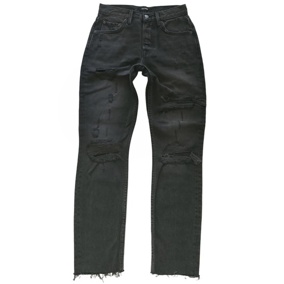 GRLFRND The Karolina distressed high rise skinny jeans Travelin Band Sz 24 NEW - Picture 6 of 14